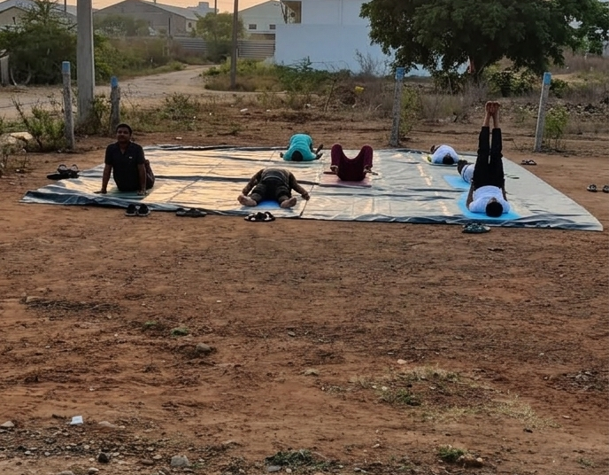 free yoga training camp in hayathnagar