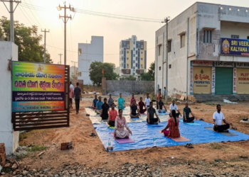 Free Yoga Training Camp At Lakkareddy Palem